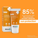 The Derma Co 1% Hyaluronic Sunscreen Aqua Gel with SPF 50
