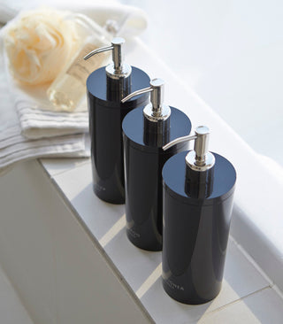 Round Dispenser Bundle - Shampoo, Conditioner, and Body Soap - By Baano