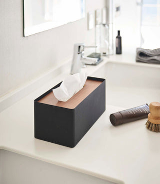 Tissue Box Cover - Rectangle - Steel - By Baano