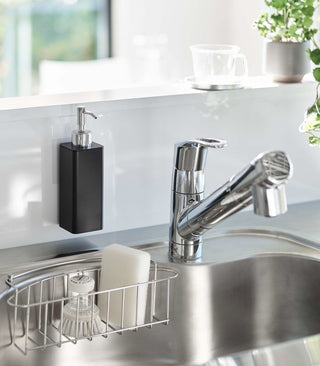 Traceless Adhesive Soap Dispenser - By Baano