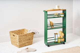 Slim Storage Cart (32" H)  - Steel - By Baano