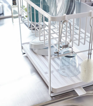 Two-Tier Wire Dish Rack - Steel - By Baano