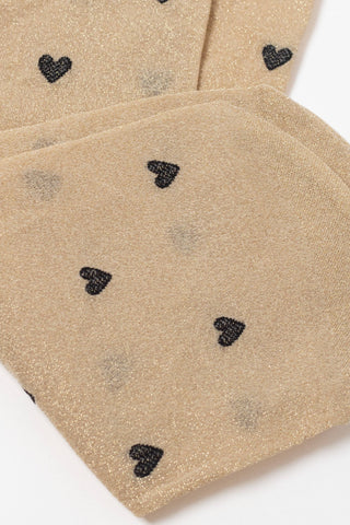 Shimmering Socks Conte Fantasy - "Hearts" Designs - By Baano