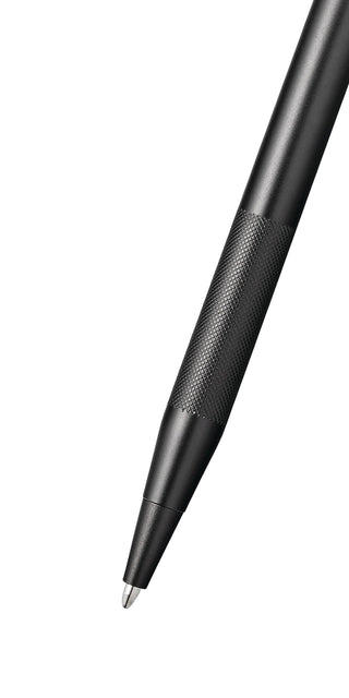 Classic Century® Black PVD Micro-knurl Ballpoint Pen - By Baano