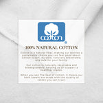 Cotton Border-Stitched 6-Piece Towel Set - Valery Collection