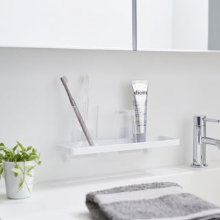 Traceless Adhesive Floating Tray - Steel - By Baano