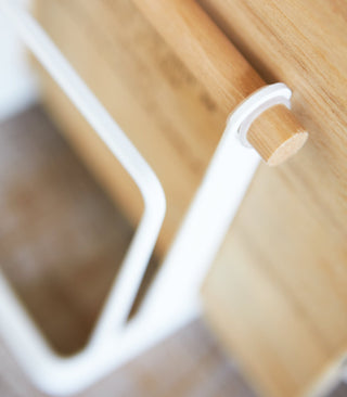 Cutting Board Stand - Steel + Wood - By Baano