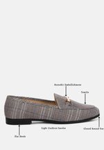 Zaara Solid Faux Suede Loafers