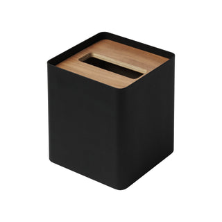 Tissue Box Cover - Square - Steel - By Baano
