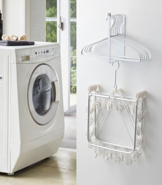 Magnetic Clothes Hanger Rack - Steel - By Baano
