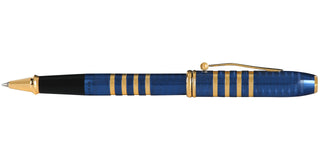 Townsend Special-Edition 175th Anniversary Collection Translucent Blue Lacquer Rollerball Pen - By Baano