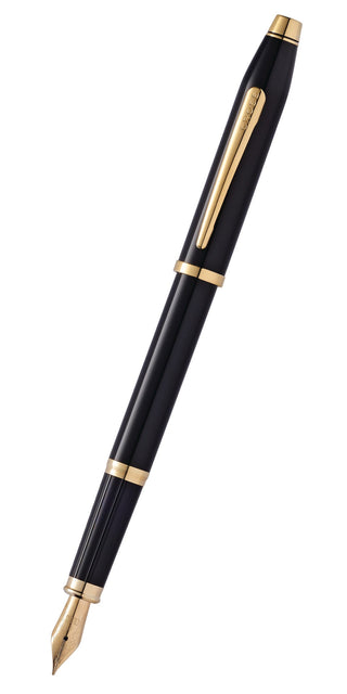 Century® II Classic Black Medium Nib Fountain Pen - By Baano