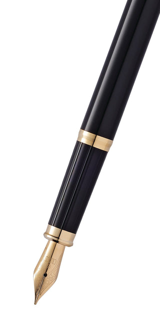 Century® II Classic Black Medium Nib Fountain Pen - By Baano