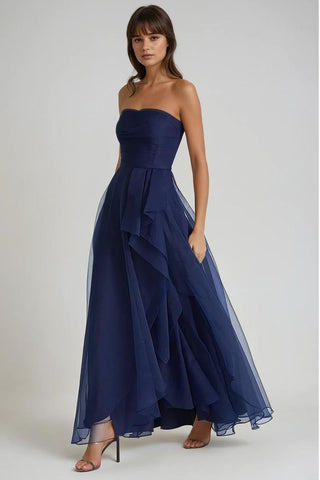 Zoya Strapless Maxi Dress - By Baano