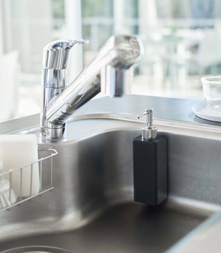 Traceless Adhesive Soap Dispenser - By Baano