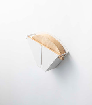 Magnetic Coffee Filter Case - Size 04 - Steel + Wood - By Baano