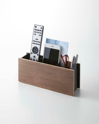 Desk Organizer - Small - Steel + Wood - By Baano