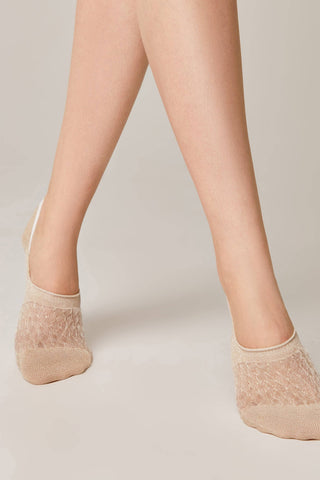 Footlets Conte Classic - 236 Made of Viscose with Lurex - By Baano