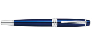Bailey™ Blue Lacquer Stainless Steel Medium Nib Fountain Pen - By Baano