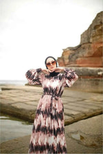 Louisiana Long Maxi Dress with Long Sleeves - Glamourous Grace