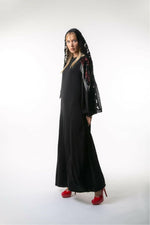 Layla Long Maxi Dress Abaya - Glamourous Grace