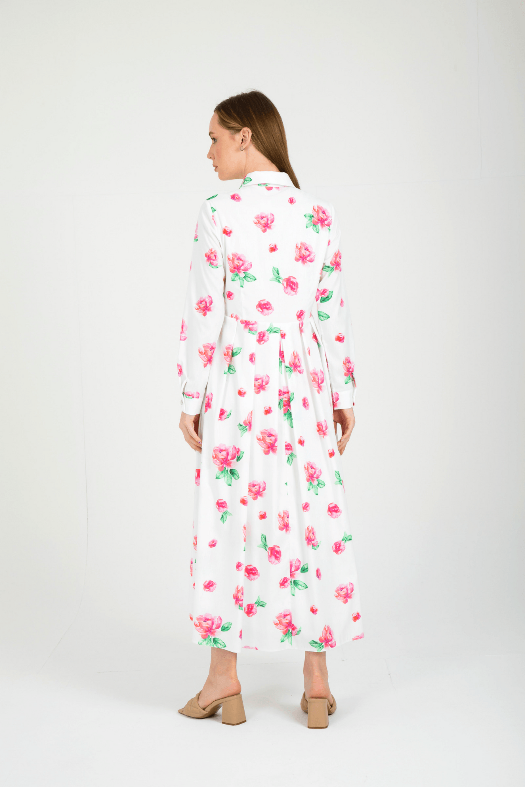 Rose dress is the perfect choice for an elegant night out - By Baano