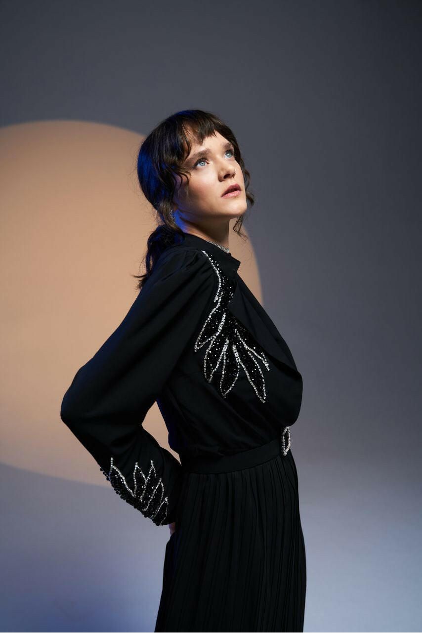 Embellished Designed Open Front Abaya - Kimono - Wear it How You Like iT - Glamourous Grace