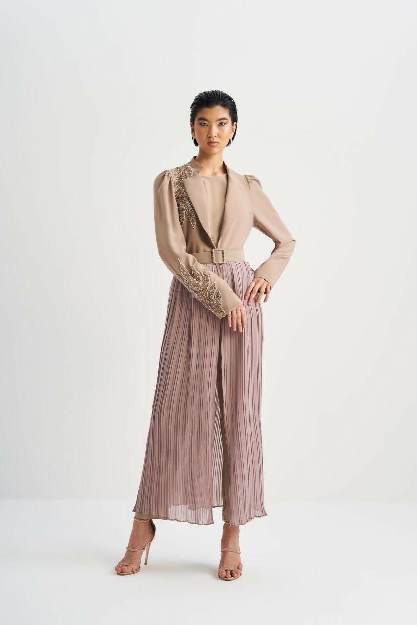 Embellished Designed Open Front Abaya - Kimono - Wear it How You Like iT - Glamourous Grace