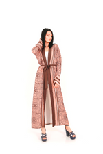 Sasha Japanese Inspired Open Front Kimono - By Baano