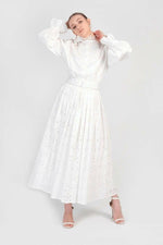 Dazzle Everyday in ADA Shirt -Skirt Set - By Baano