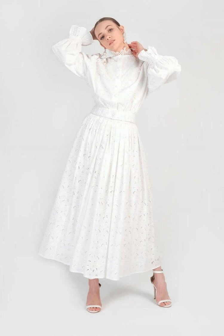 Dazzle Everyday in ADA Shirt -Skirt Set - Glamourous Grace