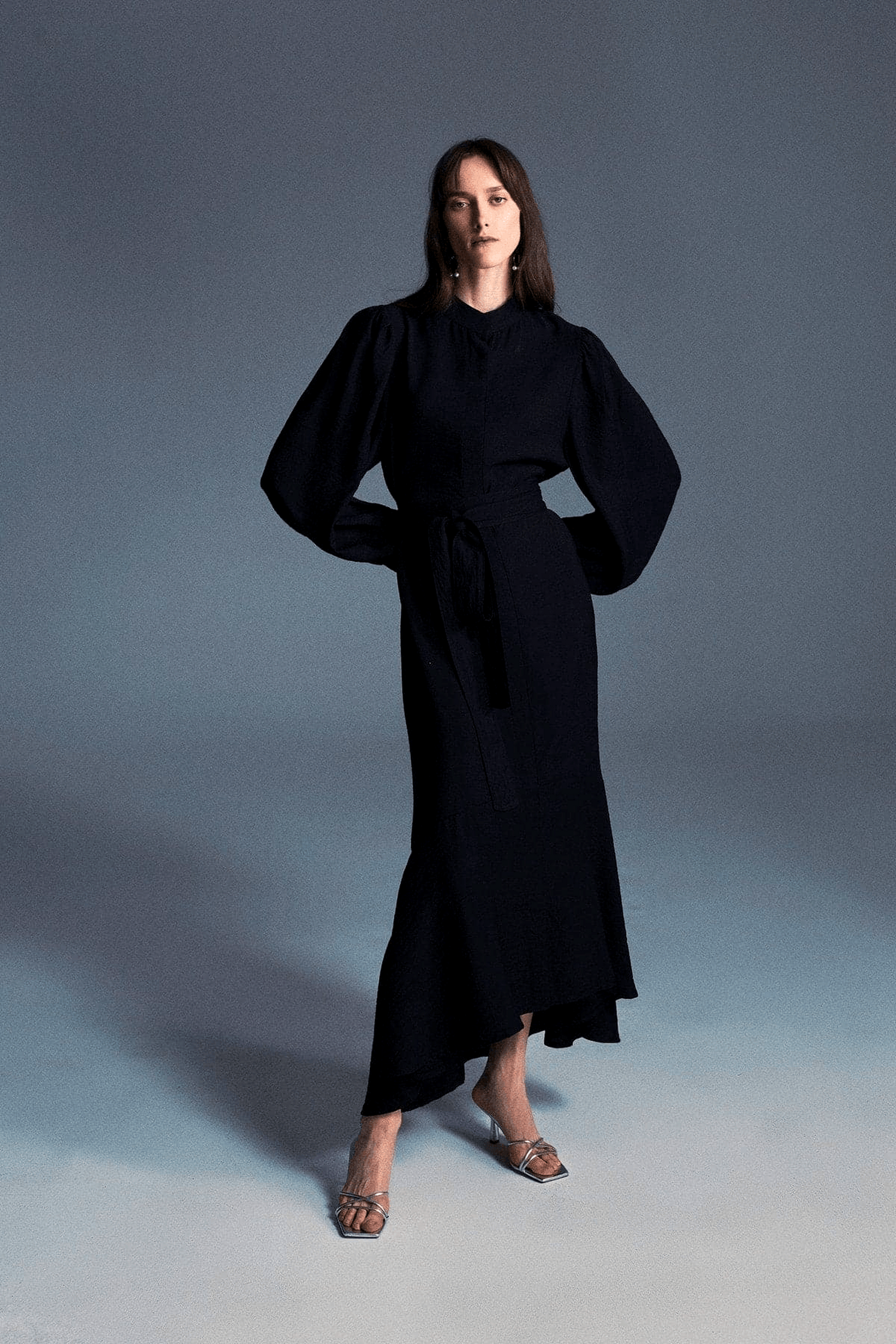 Mia Black Midi Dress - Women Dress - By Baano